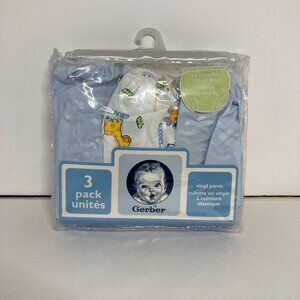 Vintage Gerber Baby Vinyl Plastic Pants 12 Months 18-24lbs 3 Pack New